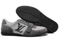 louis vuitton abordable chaussures hommes 2013 cuir loisirs france lv gray